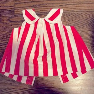 Jacadi 18m sleeveless button-back shirt